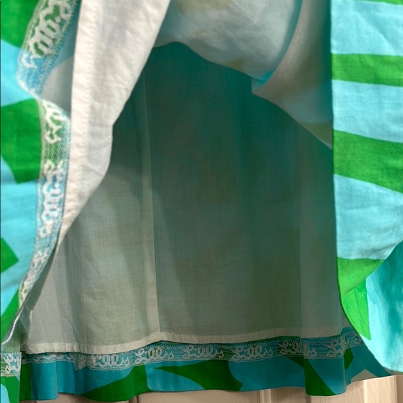 Lilly Pulitzer Lottie In Green Bean All Lit Up Mini Dress - Picture 3 of 5